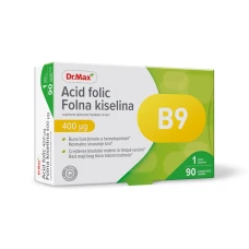 Dr. Max Acid folic 400 mcg​, 90 comprimate filmate