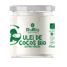 Ulei de cocos extra virgin ecologic, 175ml, Rubio