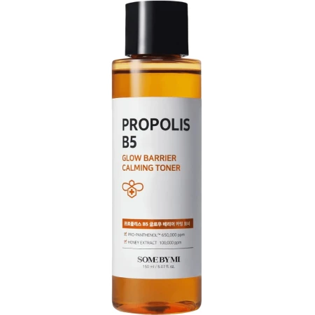 Toner pentru protectia barierei cutanate cu propolis si vitamina B5 Propolis B5 Line, 150ml, Some By Mi