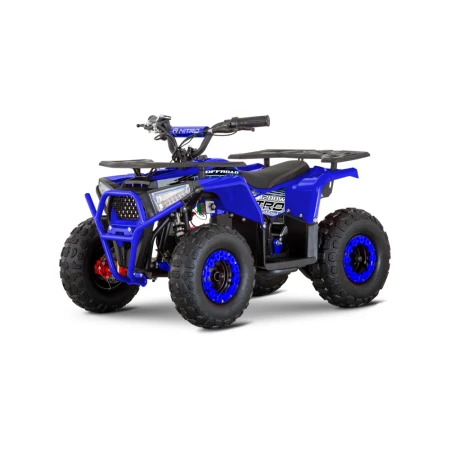 ATV electric pentru copii NITRO Nerino 1200W 48V BTF2 Tyre, culoare albastra