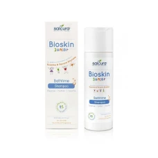 Sampon Bioskin Junior pt bebelusi si copii, scalp uscat cu eczeme si coji, Salcura, 200 ml