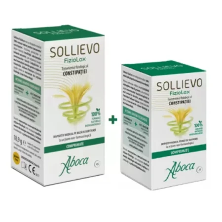 Pachet Sollievo Fiziolax DM, 45 tablete + 27 tablete, Aboca