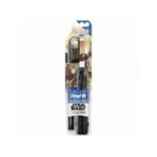 Periuta de Dinti Electrica pentru Copii, Oral-B, Mandalorian, Curatare Eficienta prin 12.000 VIbratii, Neagra