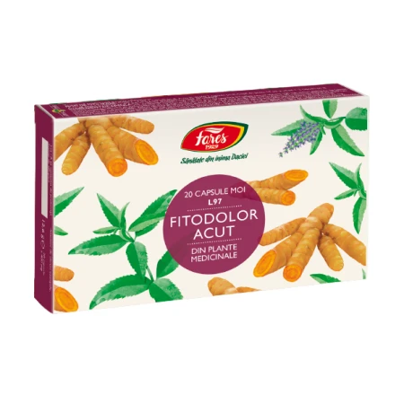 Fitodolor Acut L97, 20 capsule moi, Fares