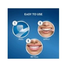 Set 7x Plicuri, Benzi Albirea Dintilor, Crest 3D Whitestrips, Glamorous White, 10% Concentratie