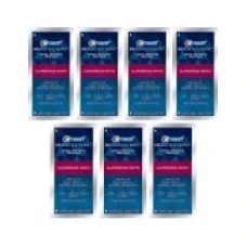Set 7x Plicuri, Benzi Albirea Dintilor, Crest 3D Whitestrips, Glamorous White, 10% Concentratie