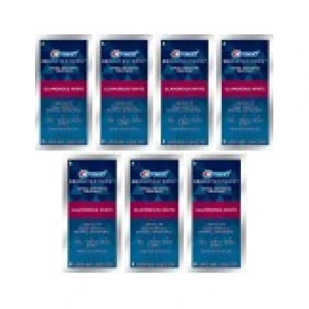 Set 7x Plicuri, Benzi Albirea Dintilor, Crest 3D Whitestrips, Glamorous White, 10% Concentratie