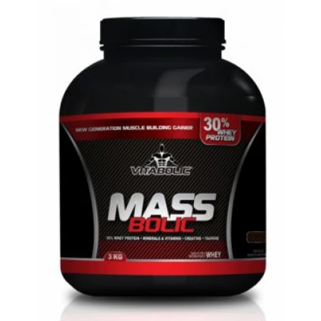 MassBolic cu aroma de ciocolata, 3kg, Vitabolic