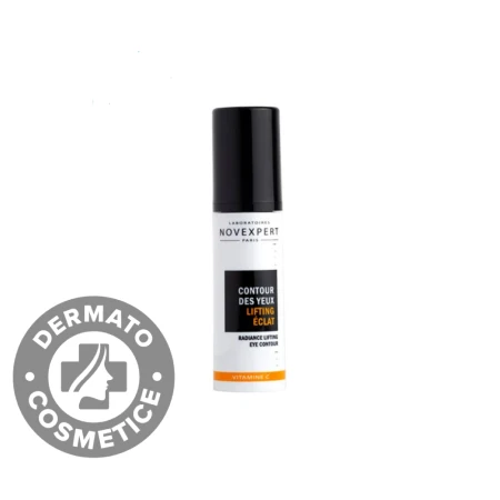 Contur pentru ochi Lifting si Stralucire Vitamina C, 15ml, Novexpert