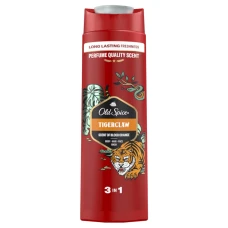 Gel de dus si sampon pentru barbati Tiger Claw, 400ml, Old Spice