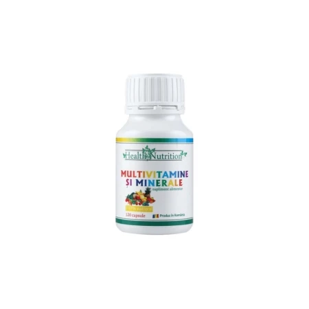 Multivitamine si Minerale, 120 cps - Health Nutrition