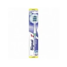 Periuta de Dinti, Signal, Vertical Expert, pentru Curatare Eficienta, Peri Medii, Culoare Albastra