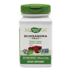 Schisandra 580mg, 100 capsule vegetale, Nature's Way
