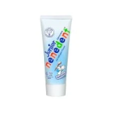 Pasta de Dinti pentru Copii, Dentinox, Nenedent, Junior, cu Fluor, Fara Zahar, Impotriva Cariilor, 6-12 ani, 75ml