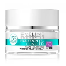 Crema de fata Hyaluron Clinic 60+, 50ml, Eveline Cosmetics