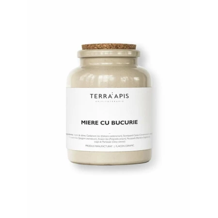 MIERE CU BUCURIE, naturala, 400g, Terra Apis
