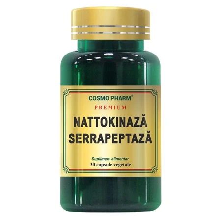Nattokinaza Serrapeptaza, 30 tb, Cosmo Pharm