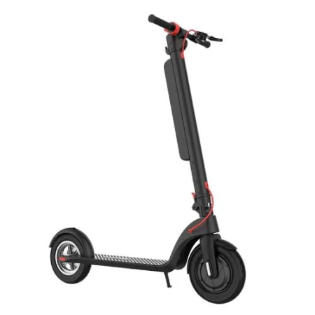 Trotineta electrica pliabila iSEN X8 2025, aplicatie dedicata, roti 10inch, motor 350W, autonomie 45km,  viteza 38km/h, baterie detasabila (Negru)