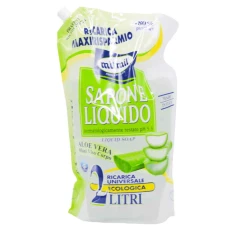 Sapun lichid rezerva cu aloe vera, 2000ml, Mil Mil