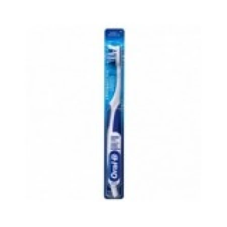 Periuta de Dinti, Oral-B, Crossaction Compact, Multi-Protectie in Locuri Greu Accesibile, Soft, Albastru