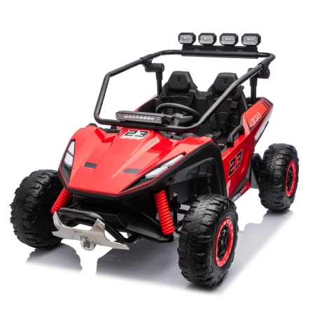 UTV electric pentru 2 copii, Kinderauto Vector Dune-Buggy, 300W, 24V, echipare premium, rosu