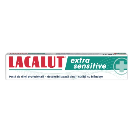 Pasta de dinti Extra Sensitive, 75ml, Lacalut