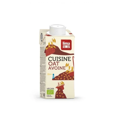 Crema de ovaz bio 200ml Lima