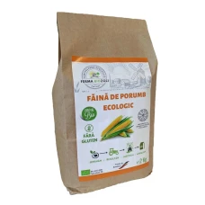 Faina din porumb, bio, fara gluten, 2kg, Ferma BioZoli