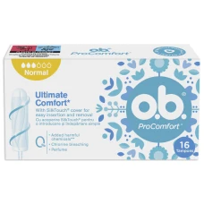 Tampoane Procomfort normal, 16 bucati, O.B.