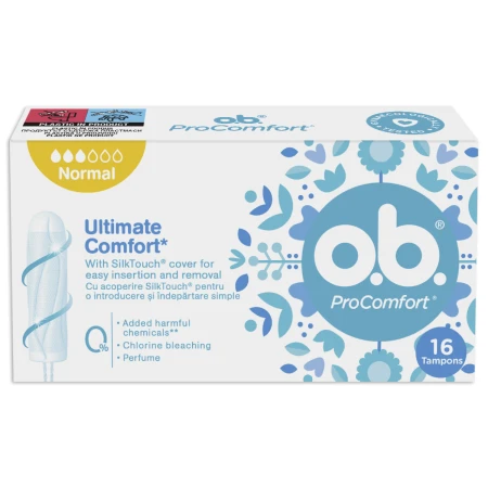 Tampoane Procomfort normal, 16 bucati, O.B.