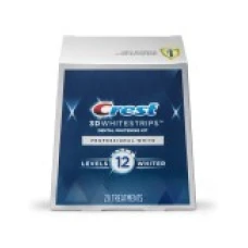 Cutie 20x Plicuri, Benzi Albirea Dintilor, Crest, 3D Whitestrips, Professional White, 10% Concentratie