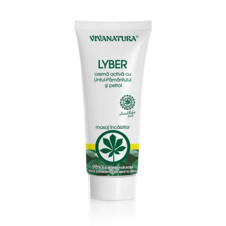 Lyber crema,cu Untul Pamantului si Petrol,75 mililitri,Viva Natura