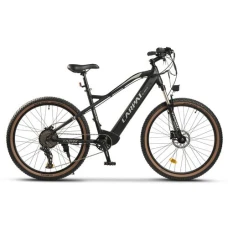 Bicicleta Electrica MTB Hidraulica  Carpat C275H7E, roti 27.5inch, autonomie pana la 60 Km, motor 250W, viteza maxima 25 km/h (Negru/Gri)