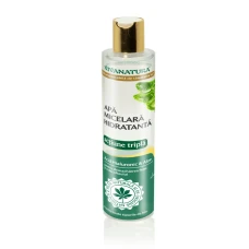 Apa micelara hidratanta cu acid hialuronic si Aloe Vera, 250ml, Leonard Radutz Formula, VivaNatura
