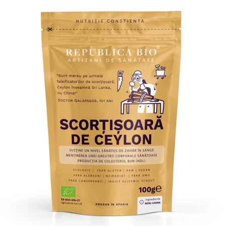 Scortisoara de Ceylon Eco - Republica BIO, 100 g