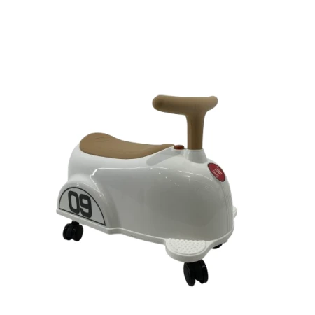 Masinuta premergator fara pedale, Kinderauto BabyCar, alb