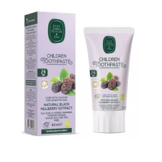 Pasta de dinti cu extract natural din dude negre pentru copii intre 2-6 ani, 60ml, Eyup Sabri Tuncer