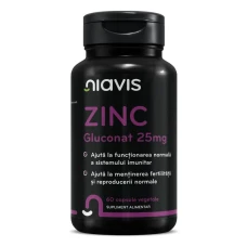 Zinc Gluconat 25mg 60cps, Niavis