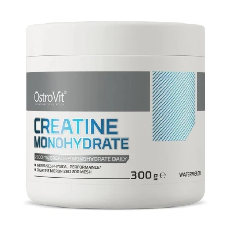 Creatina monohidrata cu aroma de mar verde, 300g, OstroVit