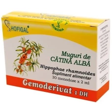 Gemoderivat din muguri si mladite de catina alba, 30monodoze, Hofigal