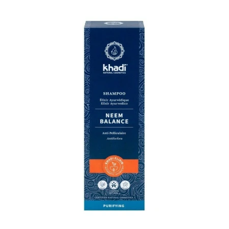 Sampon antimatreata cu neem, Khadi, 200 ml