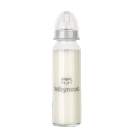 Biberon din sticla 44105, 250ml, Baby Nova