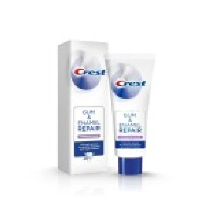 Pasta de Dinti, Crest, 3D White, Gum Enamel Repair, Intarire Smalt si Gingii, 116gr