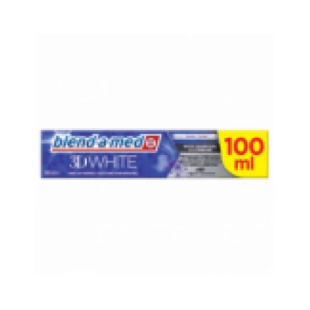 Pasta de Dinti, Blend-a-med, 3D White, Perfect Charcoal, cu Carbune Activ, Efect Albirea Dintilor, 100ml