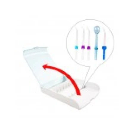Cutie Depozitare Varfuri, Waterpik, Waterpulse, TM-300, pentru Dus Bucal, 6x Locuri
