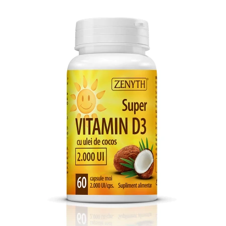 Vitamin D3 ,60comprimate , Zenyth