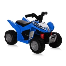 ATV electric pentru copii Lorelli, licenta Honda, 18-36 Luni, cu sunete si lumini, Albastru