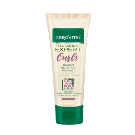 Balsam hidratant pentru par cret Tratament Expert, 150ml, Gerovital