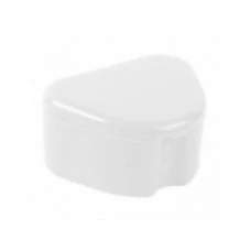 Cutie Depozitare, ZAMO®, pentru Proteza, Aparat Dentar, Lucrari Dentare, Culoare Alba