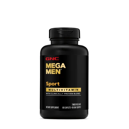 Complex de multivitamine pentru barbati Mega Men Sport, 180 tablete, GNC
